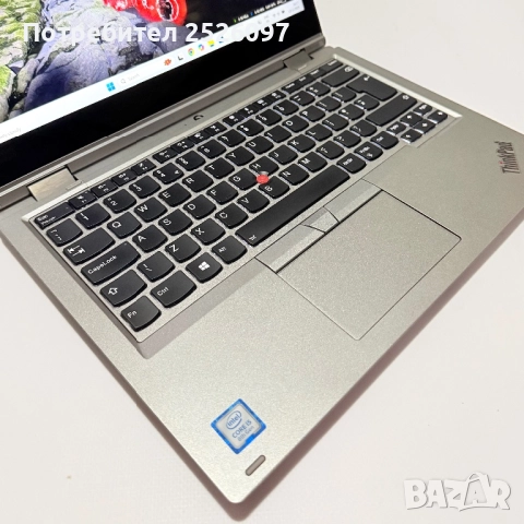 Lenovo ThinkPad L390 Yoga/IPS Touch/i5-8265U/8GB/128GB NVMe/Подсветка, снимка 10 - Лаптопи за работа - 52919654