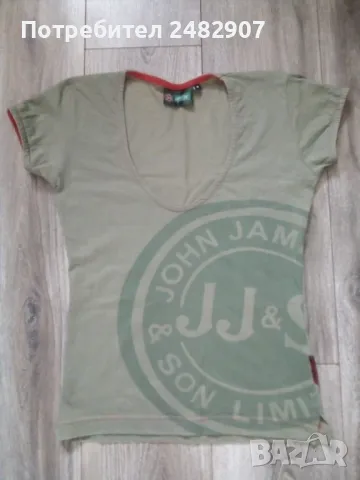 Дамска тениска 100 % памук, снимка 3 - Тениски - 47788420