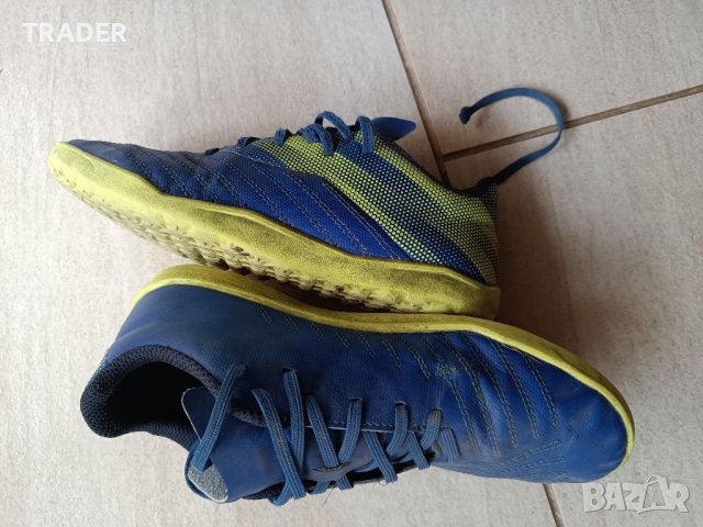 KIPSTA детски  футболни обувки бутонки стоножки футбол agility 100 ag/fg, сух терен, снимка 3 - Детски маратонки - 32795022