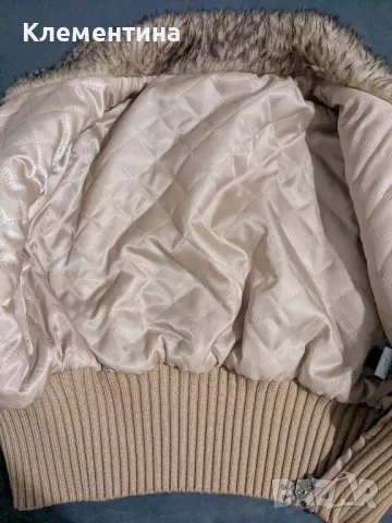 Shein яке с изкуствен косъм , снимка 3 - Якета - 49587385