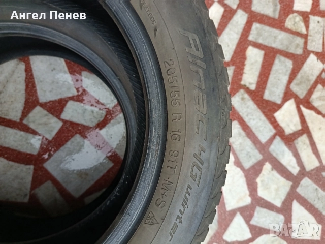 Зимни гуми 205/55/16, снимка 4 - Гуми и джанти - 52526225