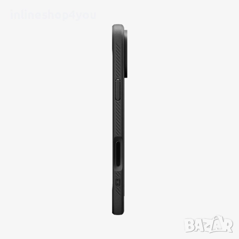 Кейс Spigen Rugged Armor (MagFit) за iPhone 17 Pro / Max - Черен, снимка 5 - Калъфи, кейсове - 51780410