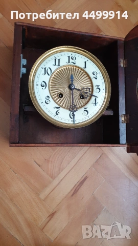 Стенен механичен часовник "Густав Бекер", снимка 7 - Антикварни и старинни предмети - 53098107