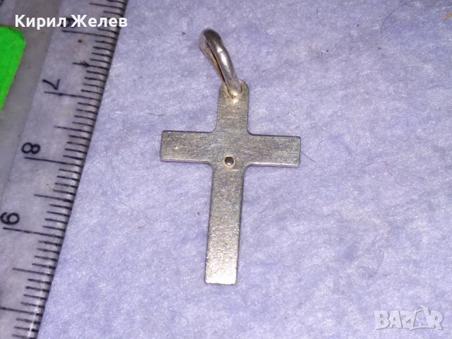 КРАСИВО КАТОЛИЧЕСКО СРЕБЪРНО РАЗПЯТИЕ КРЪСТ БИЖУТЕРСКА ИЗРАБОТКА 38431, снимка 4 - Колиета, медальони, синджири - 41337140