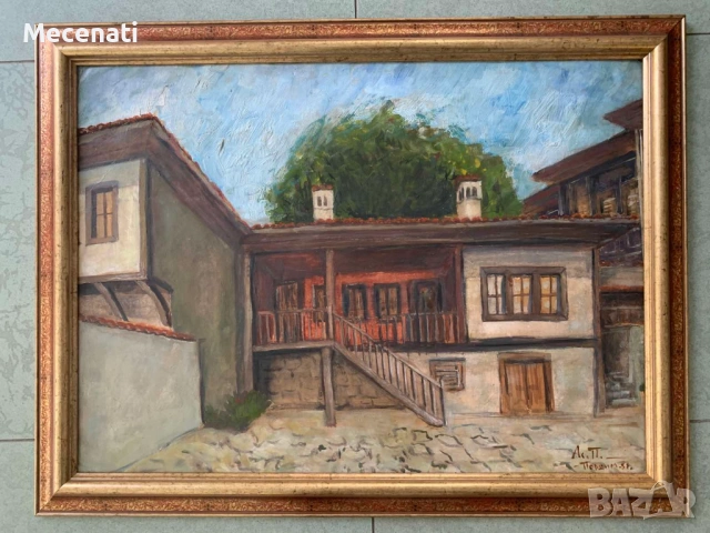 АСЕН ПОПОВ (1895-1976) масло/платно