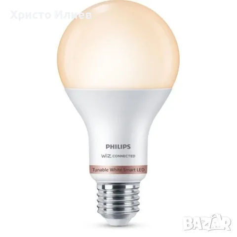 Смарт крушка Philips 100W LED E27 A67 димеруема, снимка 2 - Крушки - 56096980