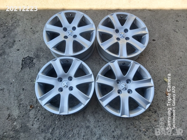 4 броя алуминиеви джанти за Peugeot 2008,208,207,307 16