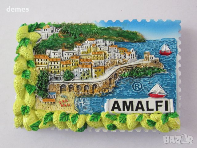 3D Магнит от Амалфи, Италия-2, снимка 3 - Колекции - 41591961