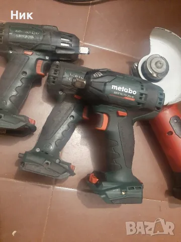 Безчеткови гайковерти Метабо и ъглошлайф, снимка 8 - Други инструменти - 50233698