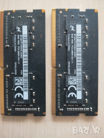 DDR4 за лаптоп 16Gb - (2 x 8Gb) Micron 2666MHz PC4-21300