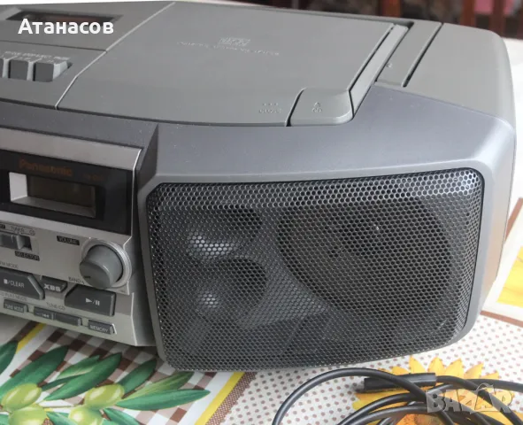 Panasonic RX-DS5 CD Radio Cassette Player, снимка 5 - Радиокасетофони, транзистори - 47275396