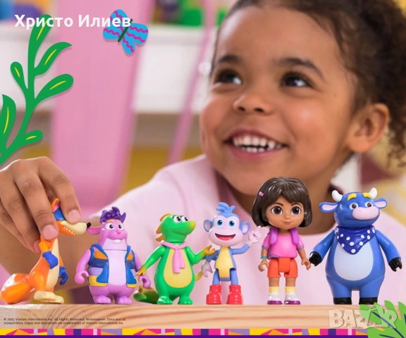 Дора изследователката Мини фигуркa 6 вида, снимка 3 - Фигурки - 53432493