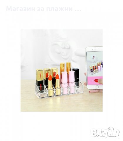 ОРГАНАЙЗЕР С 12 ОТДЕЛЕНИЯ, ПОСТАВКА ЗА ЧЕРВИЛА И ЛАКОВЕ - код 1996, снимка 2 - Други - 33966457