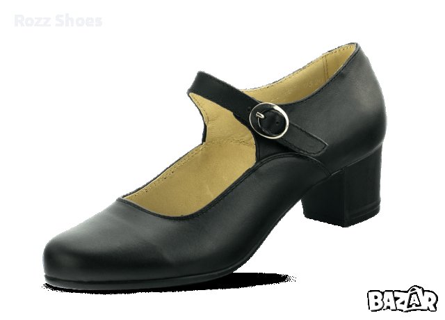 Дамски обувки за танци скарпини естествена кожа, снимка 1 - Дамски обувки на ток - 40950452