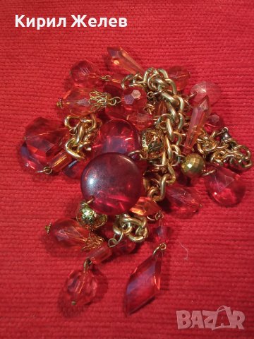 СТАРА ПОЗЛАТЕНА РЕТРО ВИНТИДЖ ОГЪРЛИЦА 22879, снимка 8 - Антикварни и старинни предмети - 33422973