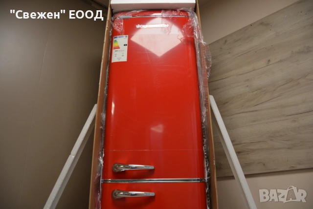 Ретро хладилник WOLKENSTEIN WKG265RT FR, снимка 10 - Хладилници - 51970477