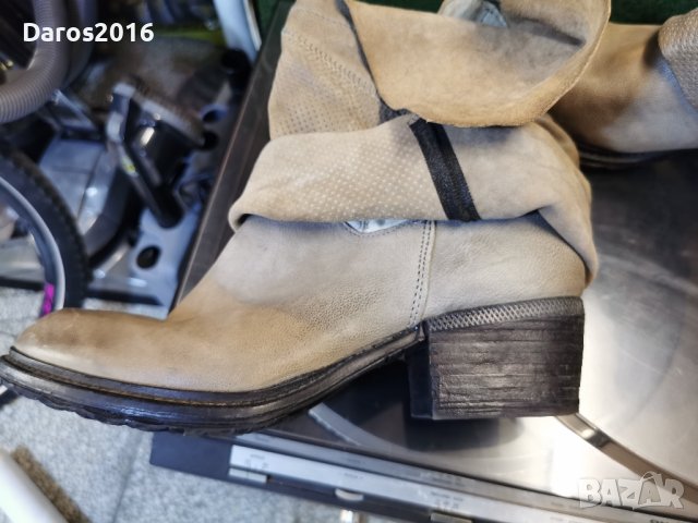 Уникални мъжки кожени боти A. S. 98/42 номер , снимка 11 - Мъжки боти - 42345083