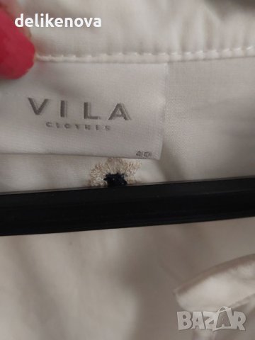 Vila Copenhagen. Size M 100% Памук Страхотна рокля, снимка 5 - Рокли - 41782125