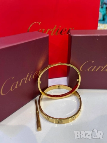 висококачествени гривни от неръждаема стомана cartier , снимка 2 - Гривни - 51782114