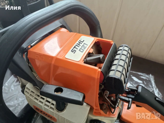 Бензинова резачка Щил 021, снимка 4 - Градинска техника - 53612354