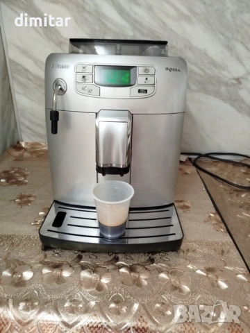 Кафе машина Saeco Intelia , снимка 12 - Кафемашини - 53776203