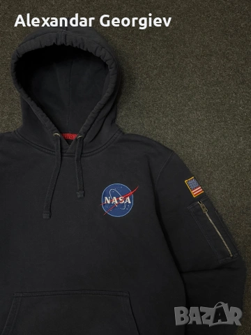 Горнище Alpha Industries, снимка 2 - Суичъри - 53570428