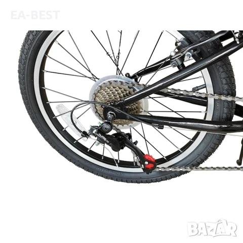 🚲 Детски велосипед Dech, 20”, 7 скорости, Черен 🚲, снимка 5 - Детски велосипеди, триколки и коли - 50856004