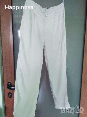 Оригинален дамски панталон с висока талия Mango - XS/S, снимка 4 - Панталони - 39067187