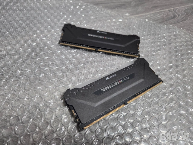 ПРОМО ! 16 GB DDR4 Corsair Vengeance PRO RGB 3200 MHz рам памет !, снимка 6 - RAM памет - 53636764