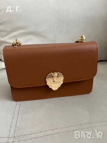 Дамска кафява чанта, снимка 3 - Чанти - 52413093