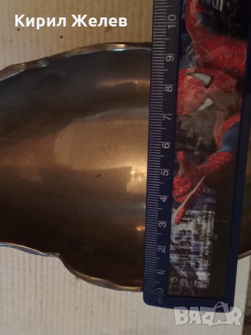 Посребрена Фруктиера стара 24572 , снимка 6 - Декорация за дома - 34044166