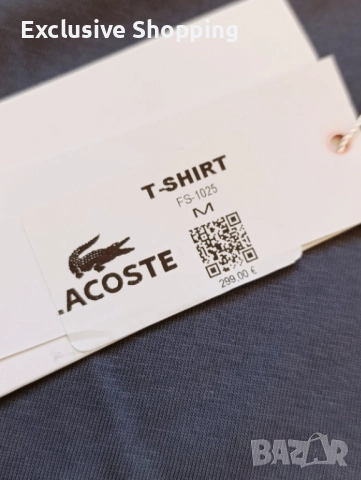 Мъжки тениски Lacoste, снимка 7 - Тениски - 52572329