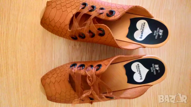 Swedish hasbeens shoe collection for HM - Дамски летни обувки! Естествена кожа, снимка 2 - Дамски обувки на ток - 50646297