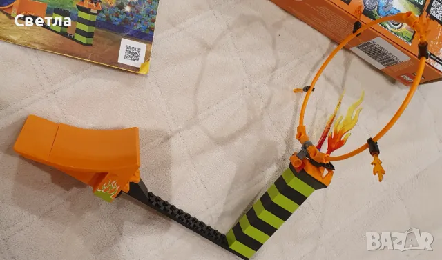 Лего - Каскадьорско състезание, снимка 5 - Конструктори - 47384812