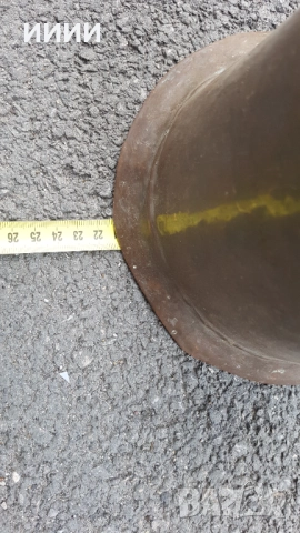 Османски бакърен  ибрик чайник с печати, снимка 5 - Антикварни и старинни предмети - 52775631