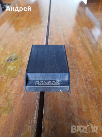 Стара кутия за запалка Ronson #2, снимка 1 - Други ценни предмети - 44749684
