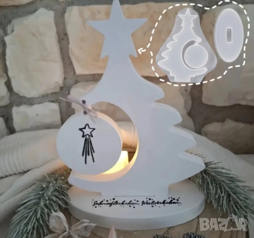 Молд поставка за снимка коледна елха , снимка 7 - Форми - 50579066