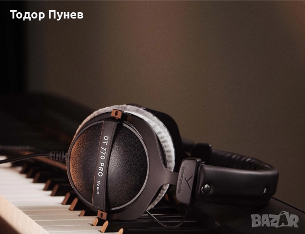  Чисто нови! Beyerdynamic DT 770 pro- 250 ohms- студийни слушалки, снимка 2 - Слушалки и портативни колонки - 52908364