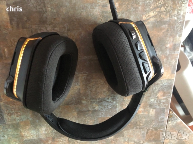 LOGITECH G935 gaming headsetas new, снимка 9 - Слушалки за компютър - 52562183