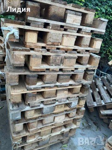 Дървени Евро Палети 80x120, снимка 6 - Други - 53850271