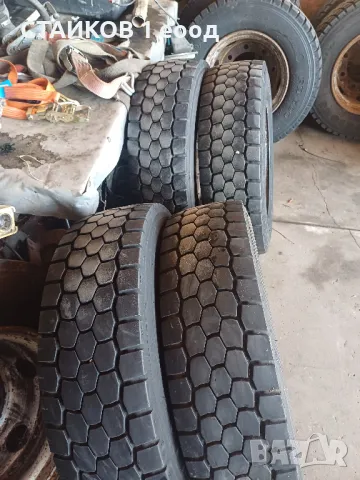 4 броя гуми с джанти 225/75/17,5
