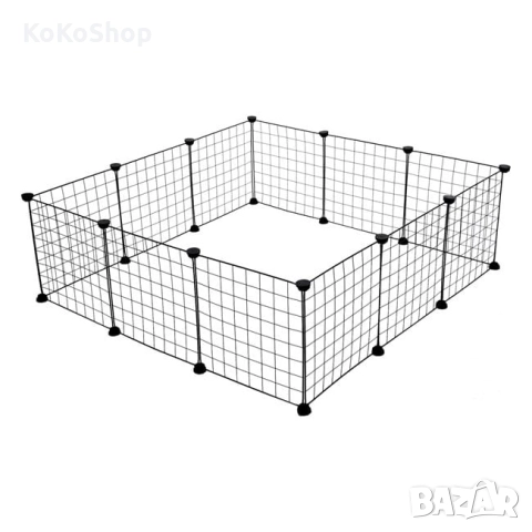 Метална клетка за домашни любимци/преграда за домашни  любимци, снимка 2 - Други стоки за животни - 51984296