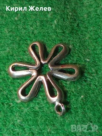 СТИЛЕН АЖУРЕН СРЕБЪРЕН МЕДАЛЬОН ВИСОКА ПРОБА СРЕБРО АРТ БИЖУ РЪЧНА ИЗРАБОТКА 26423, снимка 10 - Колиета, медальони, синджири - 46292039