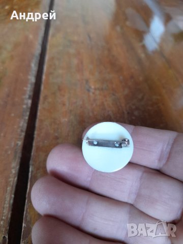 Стара значка Samantha Fox, снимка 2 - Колекции - 42573777