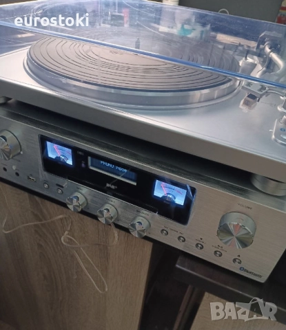 Комплект грамофон и усилвател GPO - PR 100/200, грамофон GPO PR100 с комплект PR200 , снимка 8 - Грамофони - 52436834