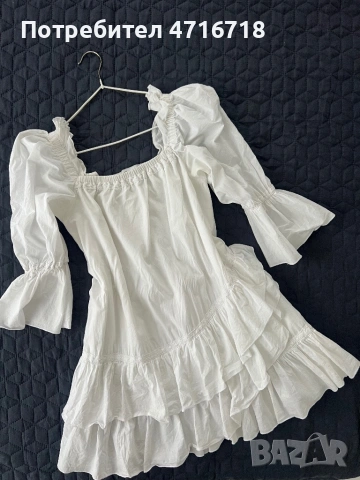 бяла рокля. празнична, снимка 8 - Рокли - 53194480