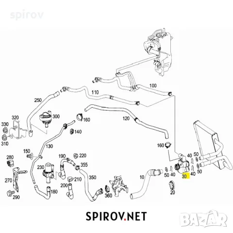 Клапан парно (Дуовентил) OE Mercedes W211 W219 A2118320684, снимка 8 - Части - 55701492