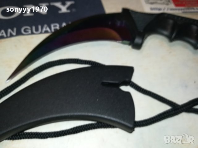 НОЖ С КАНИЯ ИЗВИТ 2608231850, снимка 10 - Ножове - 41975051