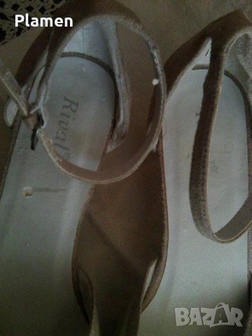 Дамски летни обувки с ток, снимка 4 - Дамски обувки на ток - 33890445