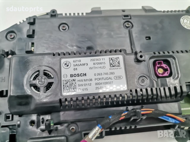 5A5A9F3 Нов LED Cockpit 12.3” Километраж BMW G20 G30 G14 G01 G05 HUD, снимка 6 - Части - 50522854